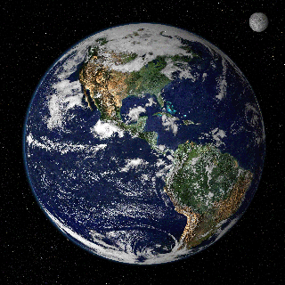 Earth from Space 35000km above